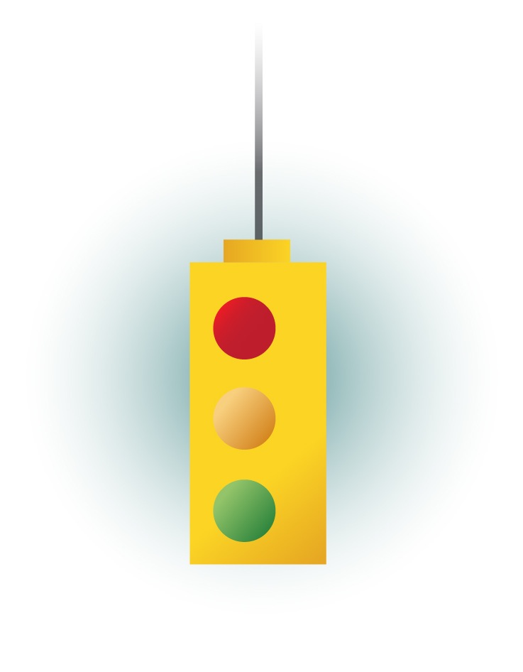 yellow stoplight clip art - photo #37