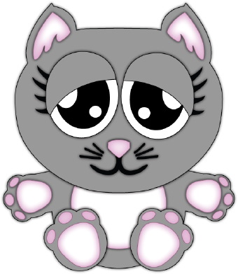 Kitty Cat clip art
