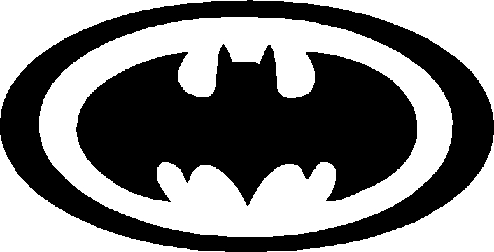 Batman Symbol Template - Clipart library