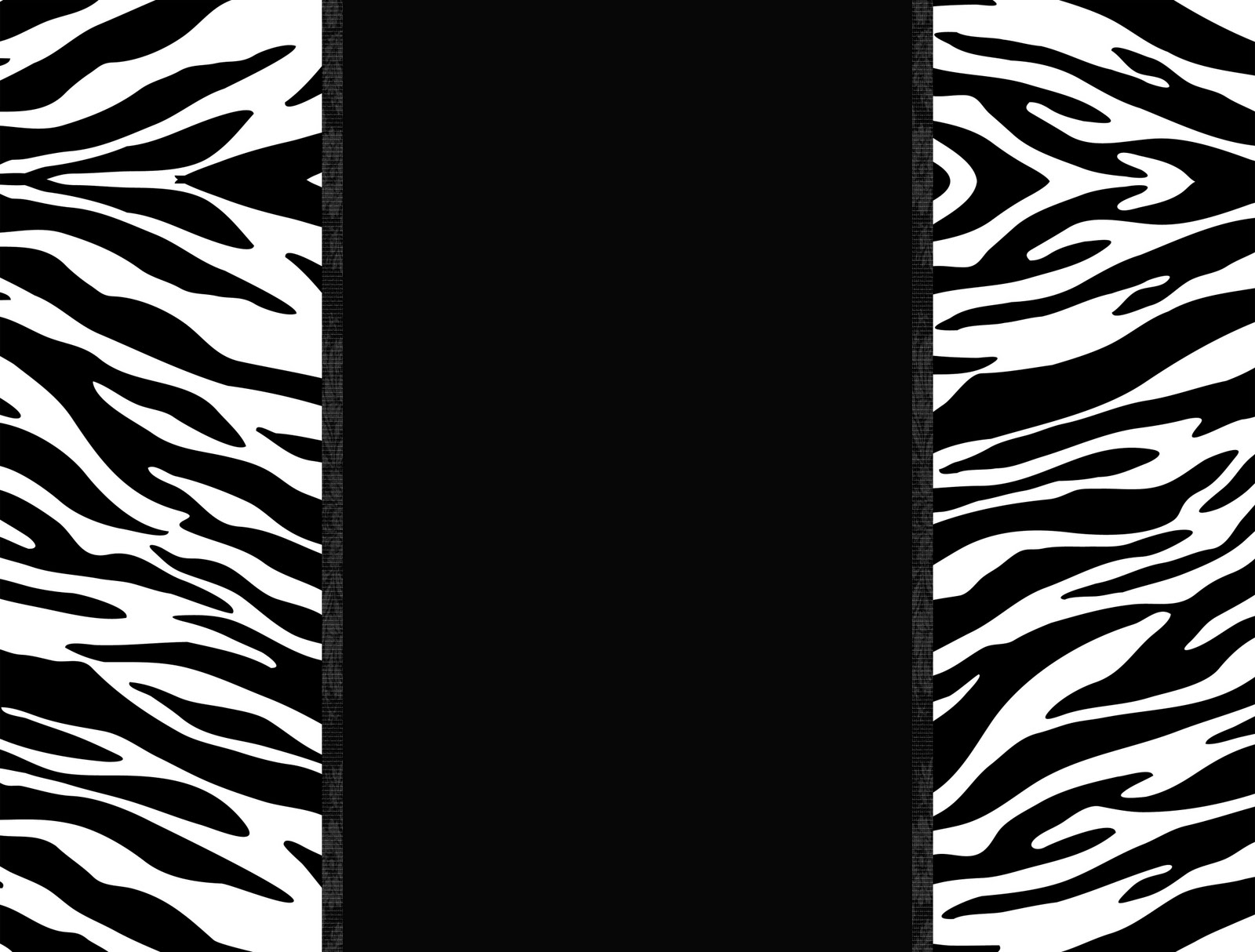 Free Animal Print Border Template