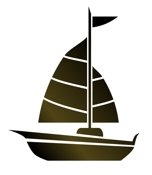 Simple Sailboat Clipart, vector clip art online, royalty free 