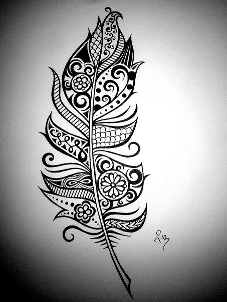 Cool Drawing Designs Black And White - Gallery