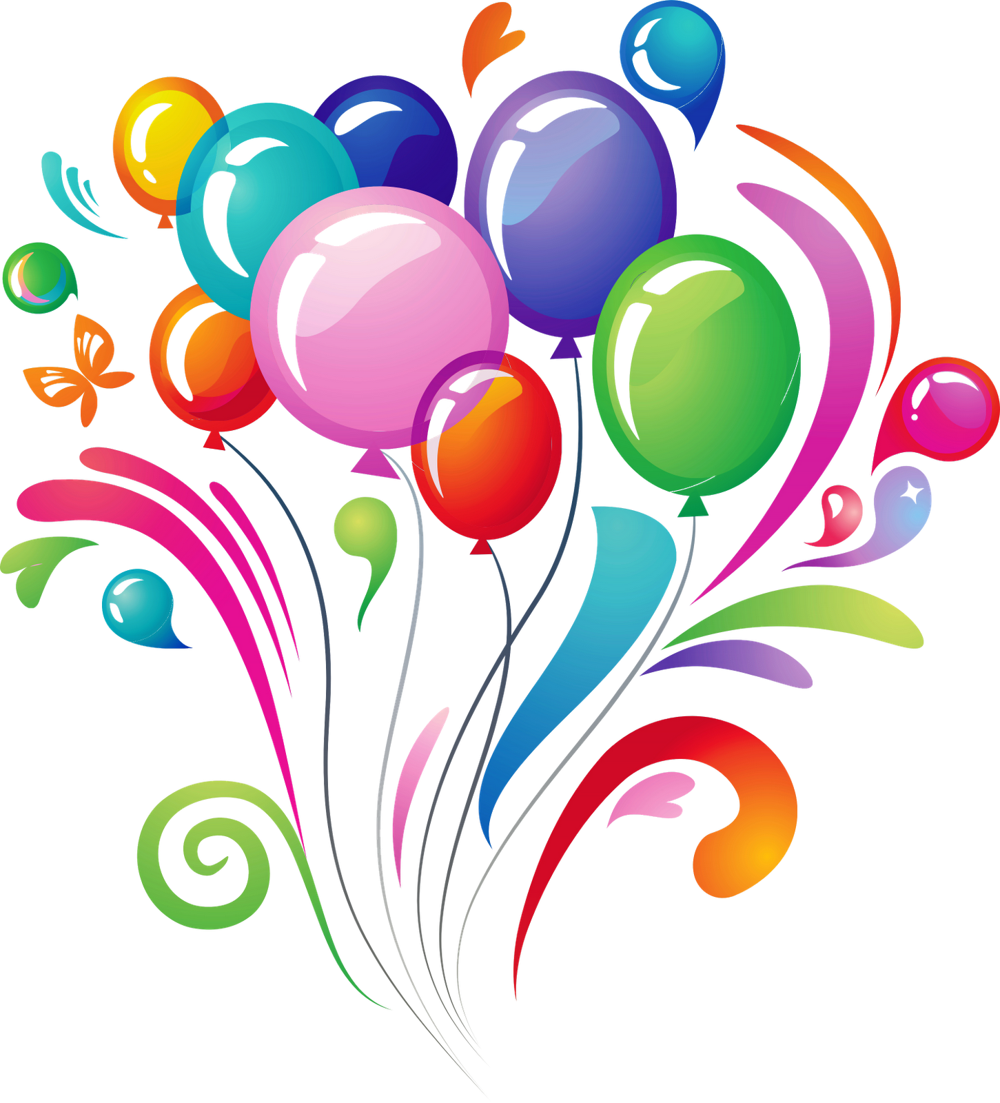 Party Balloons Png - Clipart library