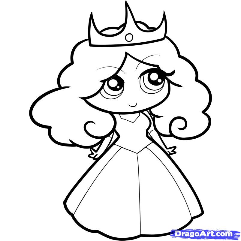 Featured image of post Easy Simple Princess Drawing Step By Step - Learn how to draw a princess for kids easy and step by step.