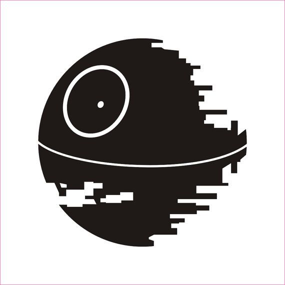 Death Star | Star Wars Silhouettes | Clipart library