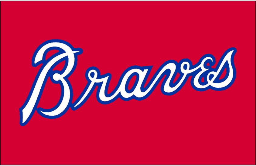 Atlanta Braves Batting Practice Logo - National League (NL 