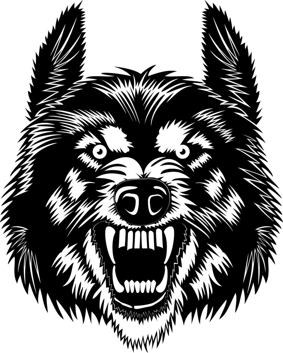 Wolf Head Vector by Vectorportal on Clipart library