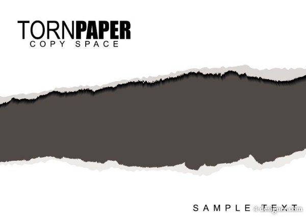 Paper Tear Vector Free Download