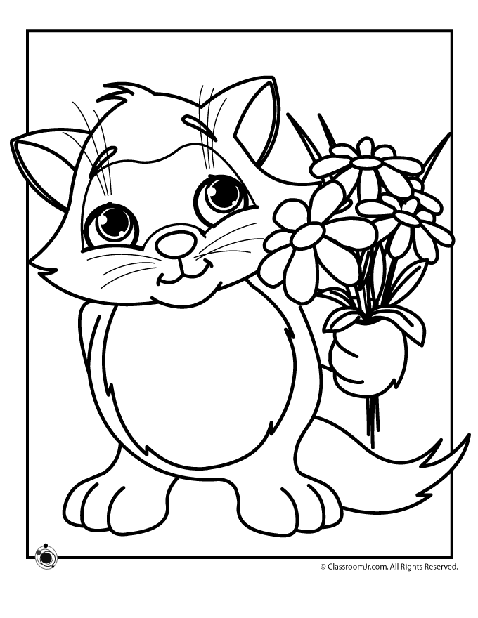 Spring Coloring Pages - Coloring For KidsColoring For Kids - AZ 