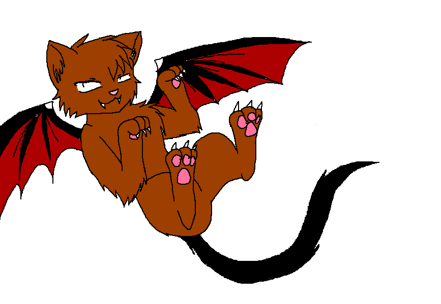 Vampire bat wolf cat by TJwolf123 on Clipart library