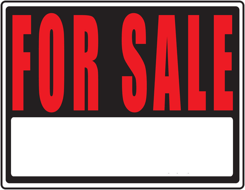 A4 For Sale sign 