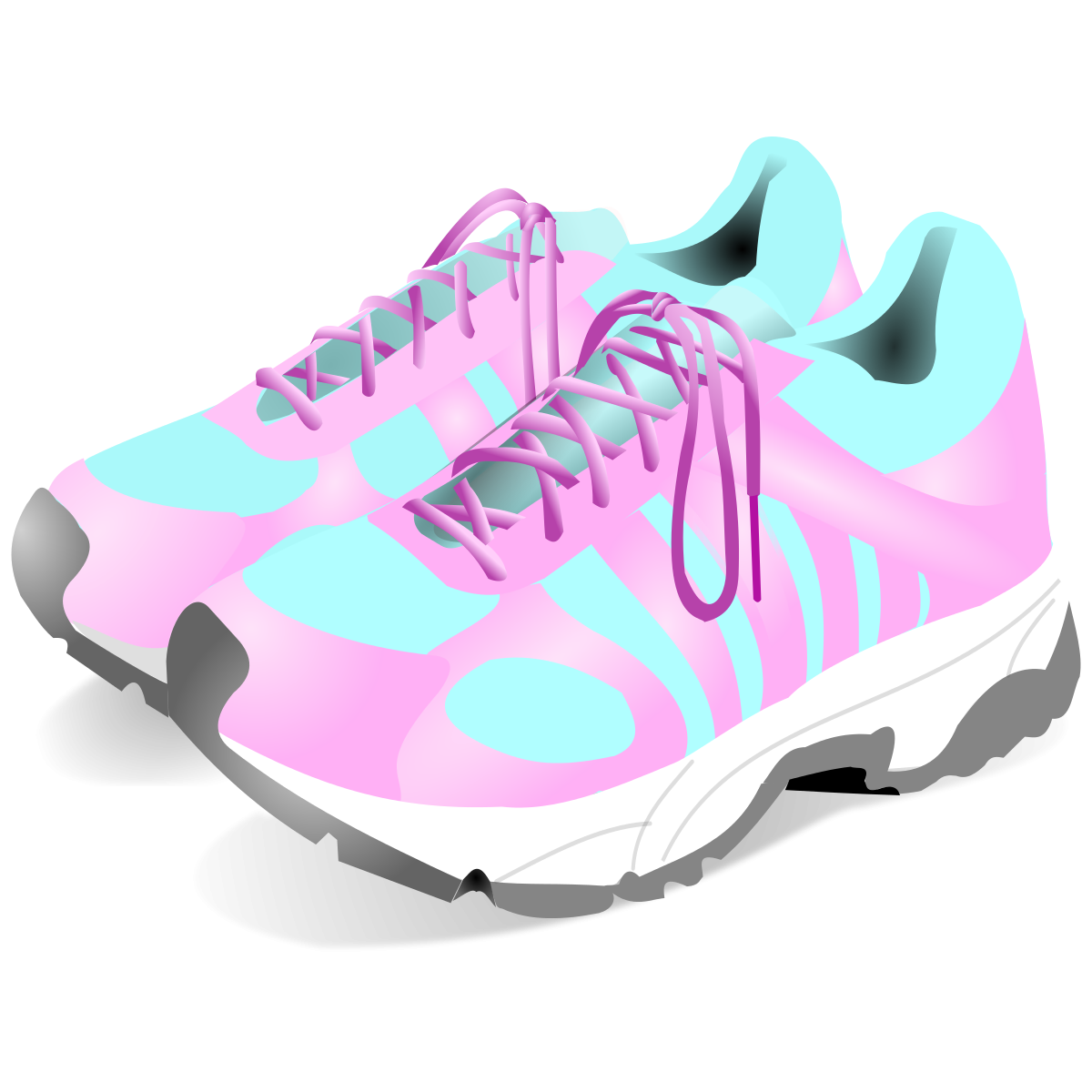 microsoft clip art running shoes - photo #4