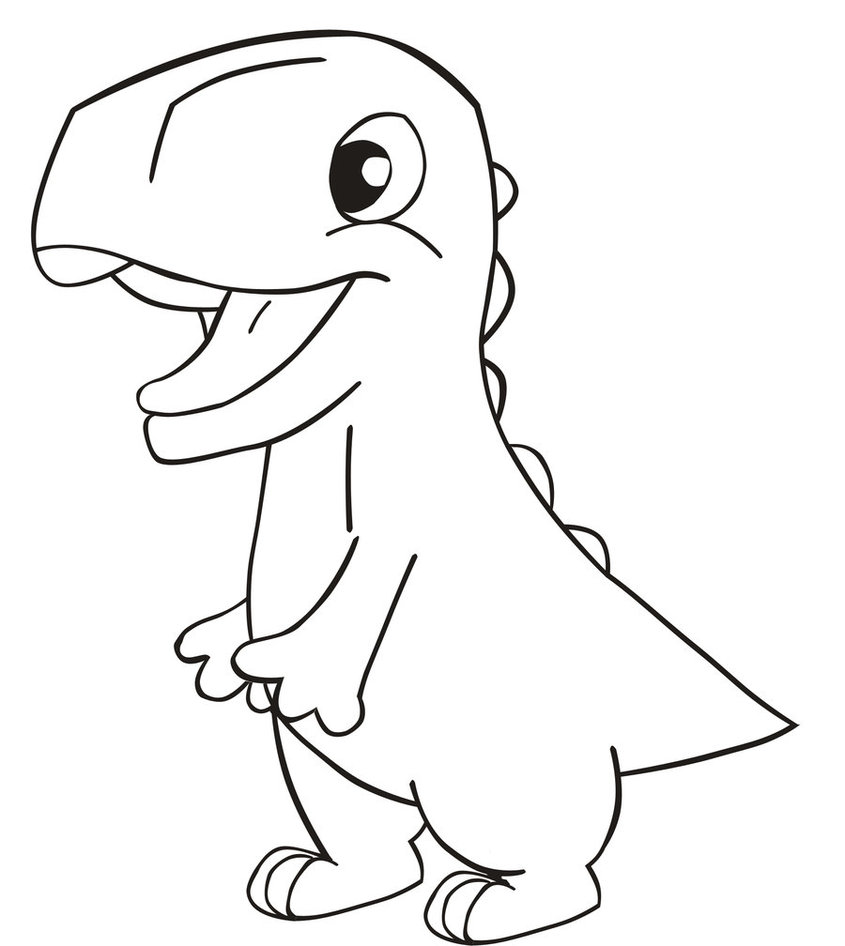 Featured image of post Cute Dinosaur Drawing Outline / Draw this cute dinosaur by following this drawing lesson.