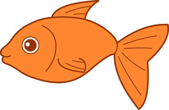 Goldfish Outline Clipart | Clipart library - Free Clipart Images