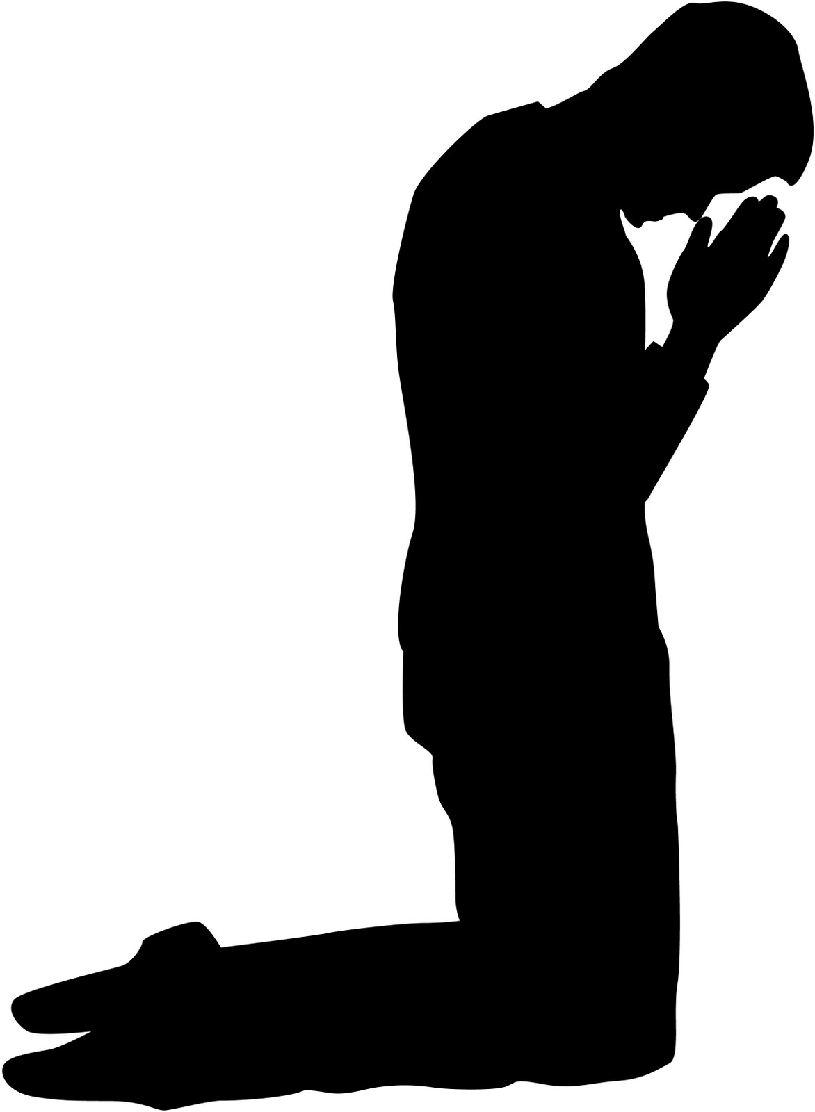 Images For  Praying Silhouette Png