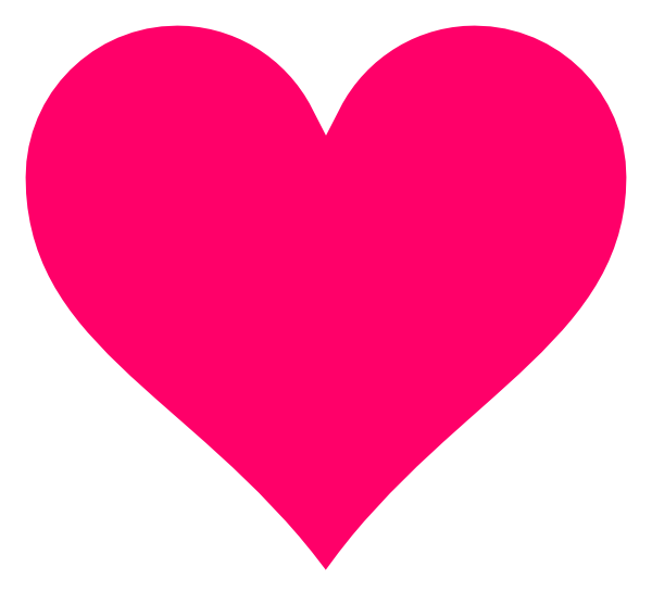 Pink Heart clip art - vector clip art online, royalty free 