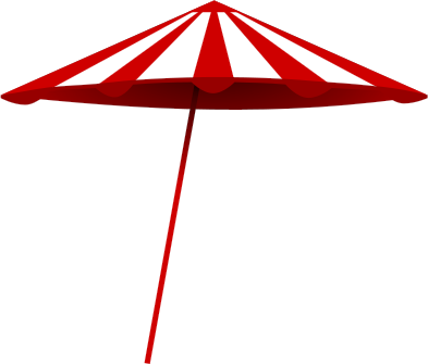 Beach Umbrella Clipart - Clipart library