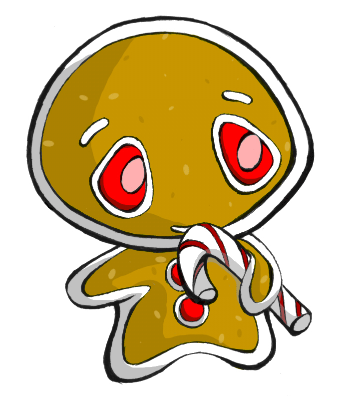 Clipart library: More Like Gingerbread Man by Keito-San