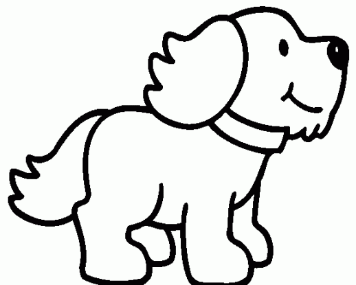 Line Drawings Of Dogs 