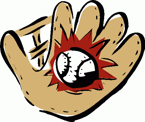Cartoon Baseball Glove - Clipart library