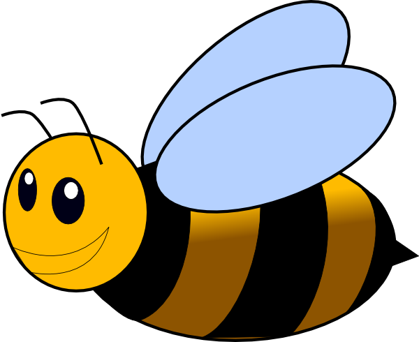 Bumble Bee clip art - vector clip art online, royalty free 