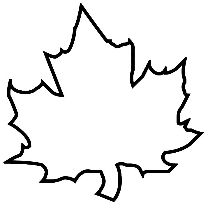 Childkids Leaf Coloring Pages To Print