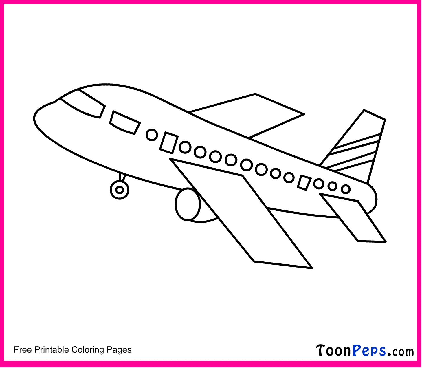 Free Airplane Drawing For Kids, Download Free Airplane Drawing For Kids