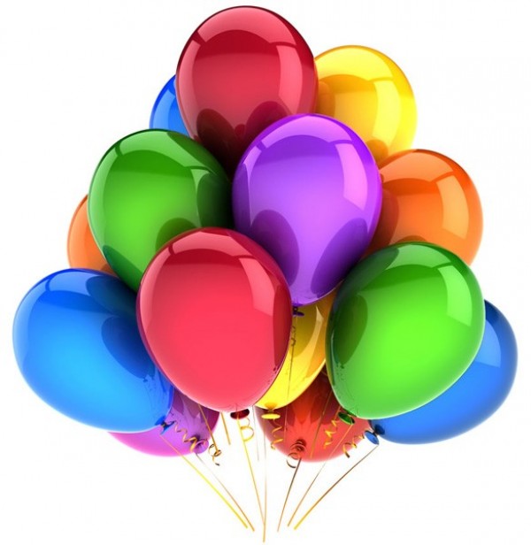 XOO.me :: Bright Colorful HD Balloons PNG