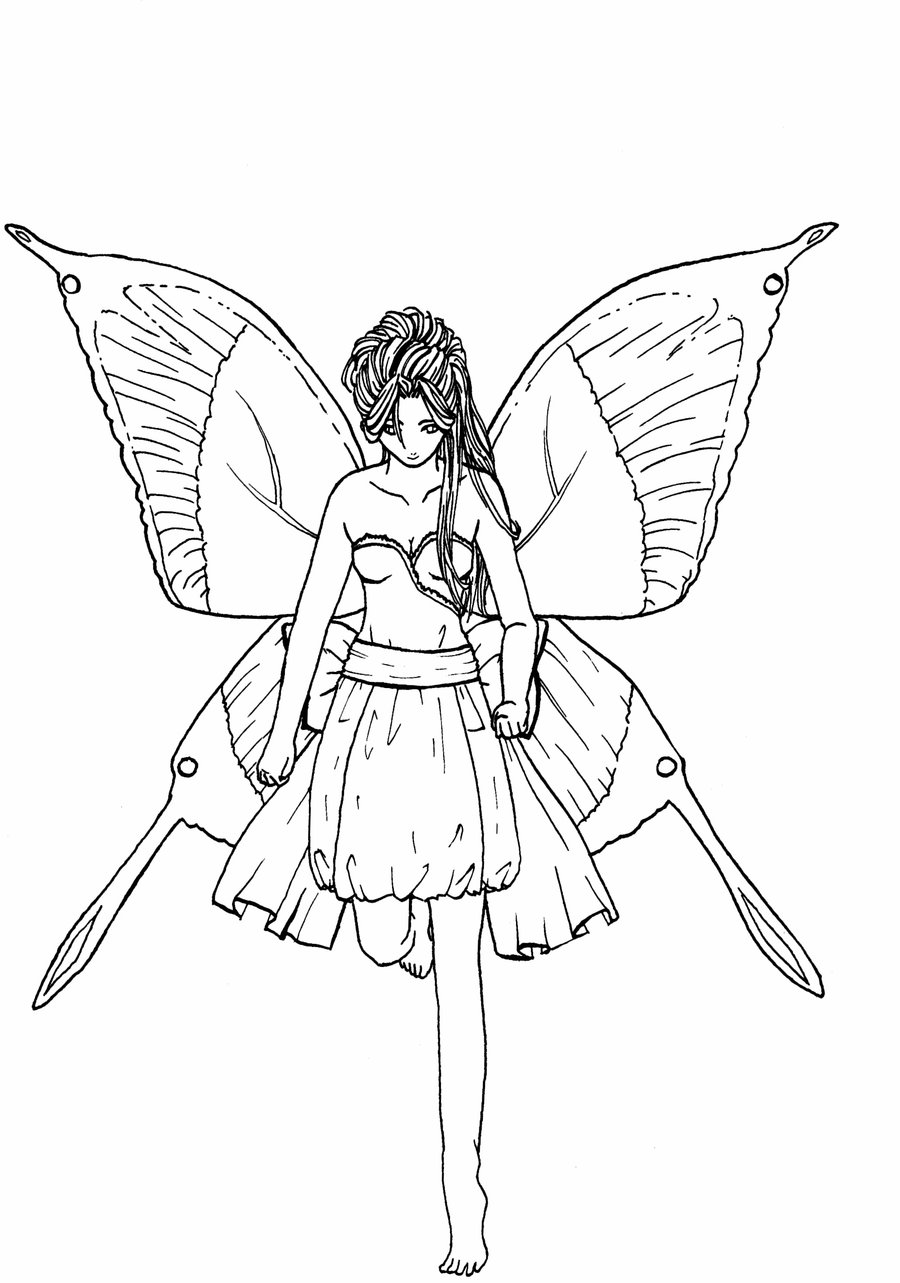 Little butterfly-Outlines by Jaide-chan on Clipart library