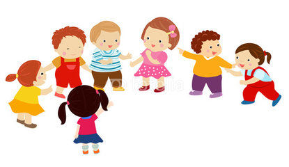 small kids playing cartoon - Clip Art Library