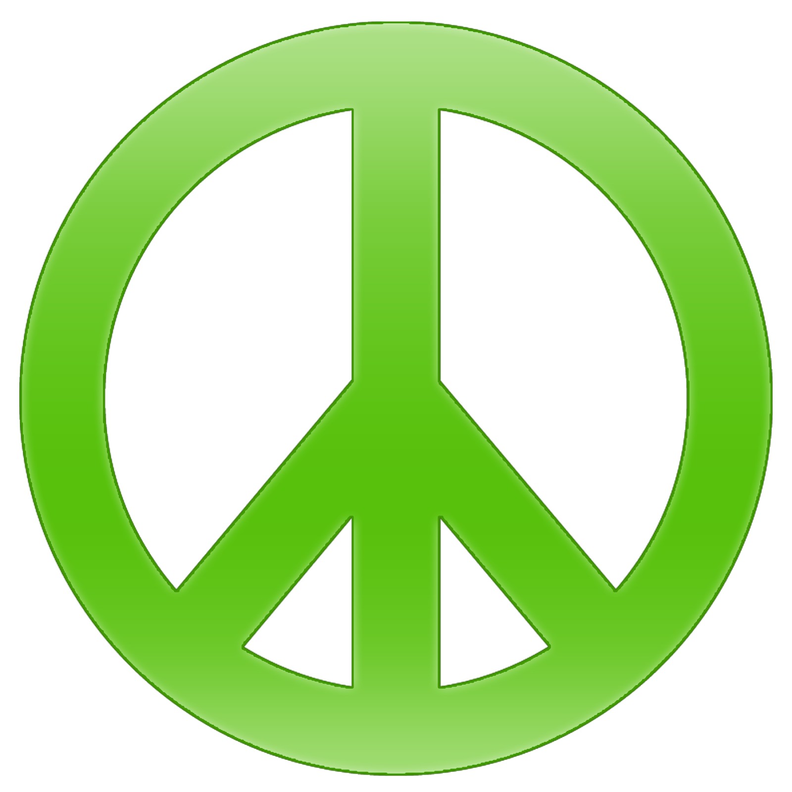 Peace Sign Template - Clipart library