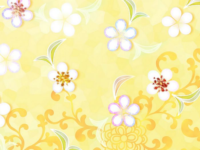 Sweet Floral Patterns, Floral design background (1920+1600 ) 6 