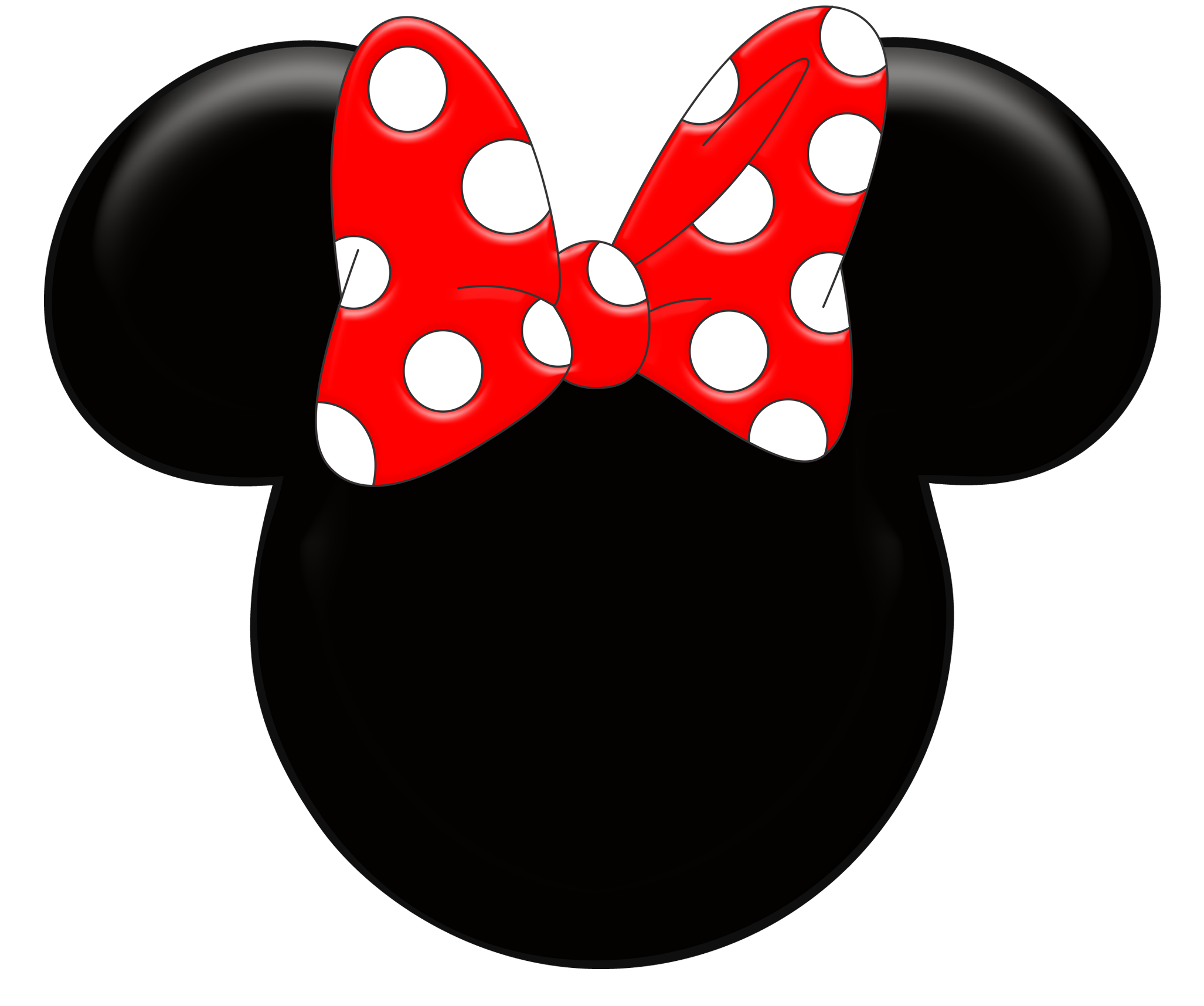 Mrs Minnie Mouse Applique Machine Embroidery Digitized Design 