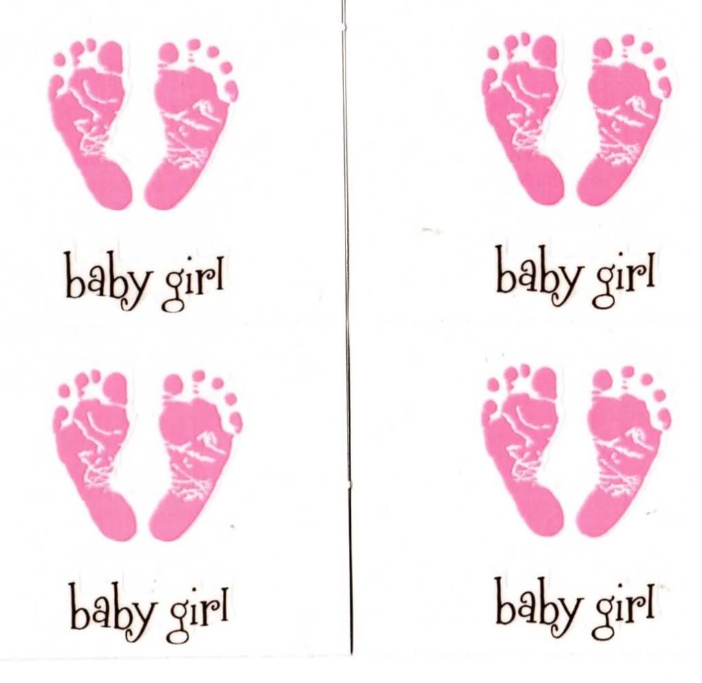 baby foot print clip art free