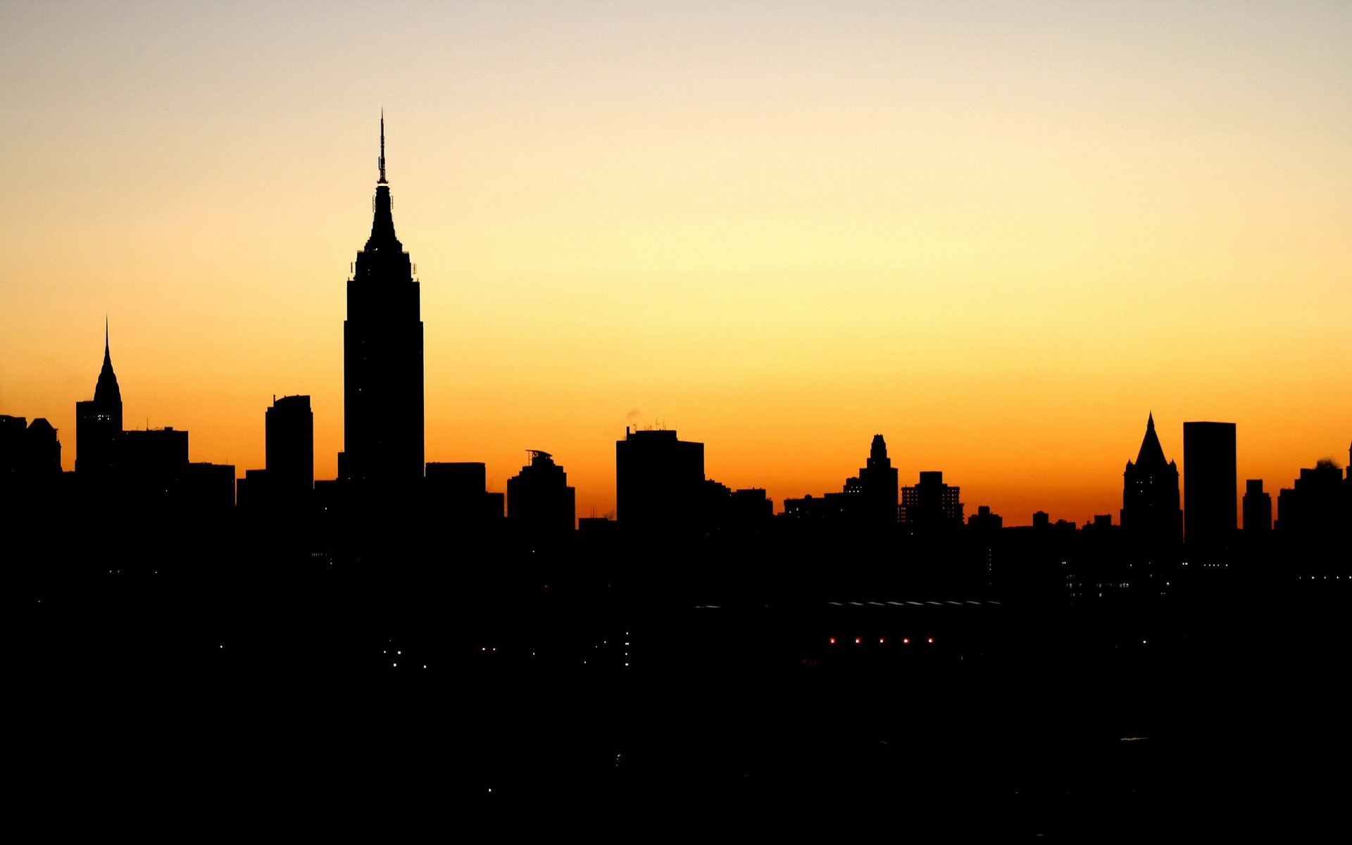 New York City Skyline Black And White | Desktop Wallpapers8