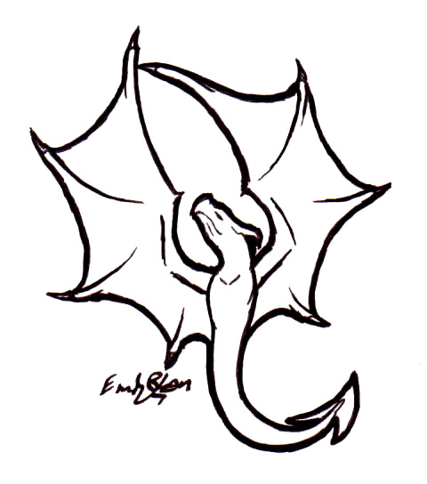Clipart library: More Like Dragon line art by Airy-