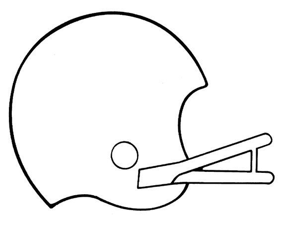 Free Football Helmet Template, Download Free Football Helmet Template