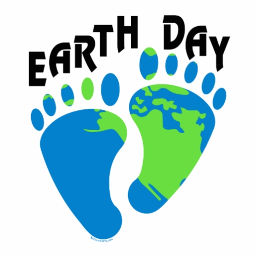 earth day footprints photo  