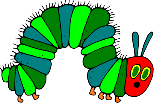 Very Hungry Caterpillar Clipart | Clipart library - Free Clipart Images