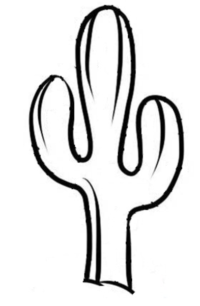 Cactus image - vector clip art online, royalty free  public domain