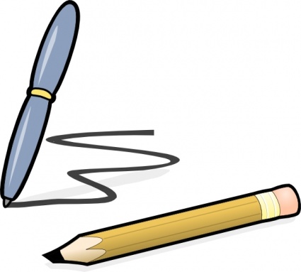 Pencil Writing Clip Art | Clipart library - Free Clipart Images