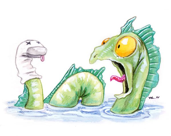Images for a Cartoon Loch Ness Monster image search results