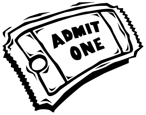 Movie Ticket Picture - Clipart library