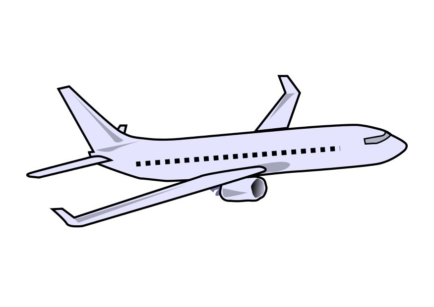 Airplane-Coloring-Page, Aircraft Car Window Decal, Air plane Decal 