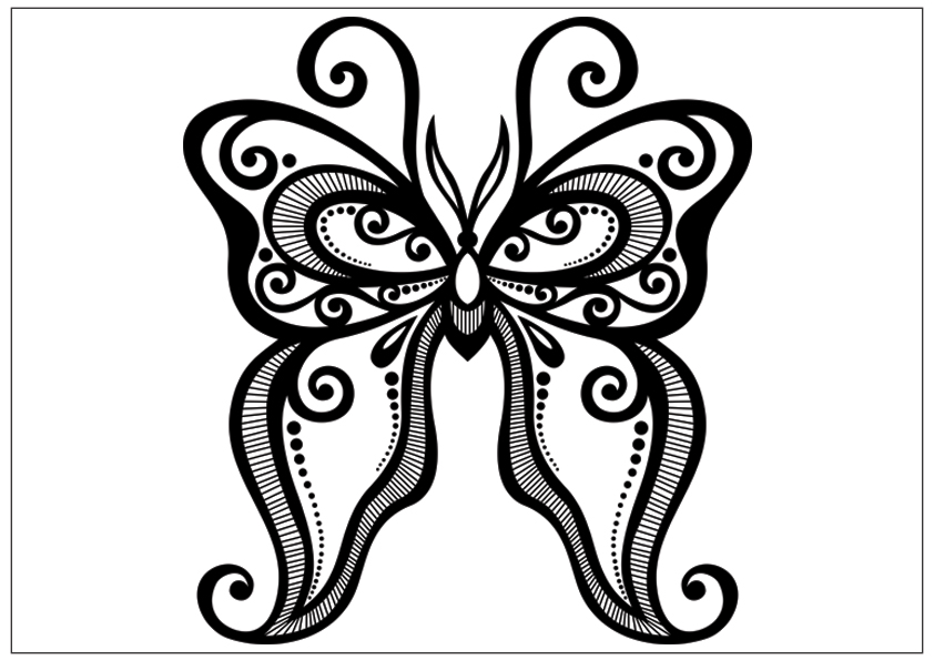 artisitic-butterfly-design- 