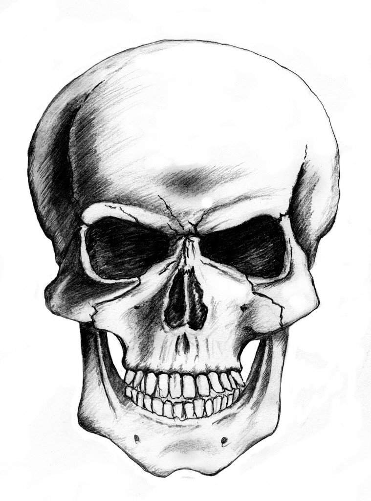 Skull Drawing Images 