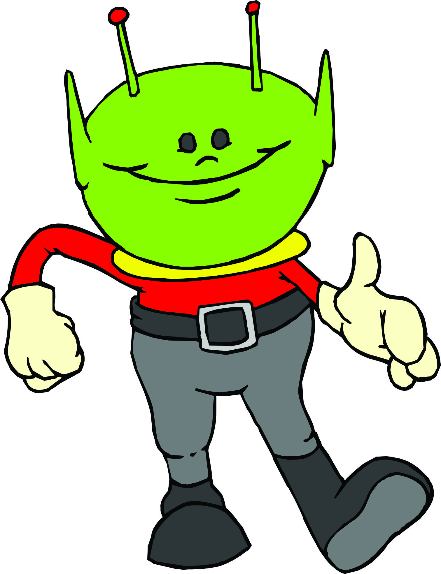 Cartoon Aliens | Page 3 - Clipart library - Clipart library