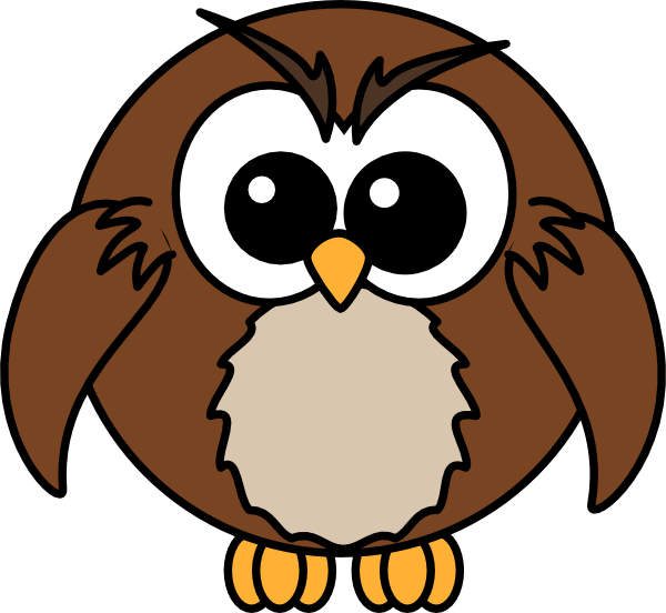 Cartoon Owl clip art - vector clip art online, royalty free 