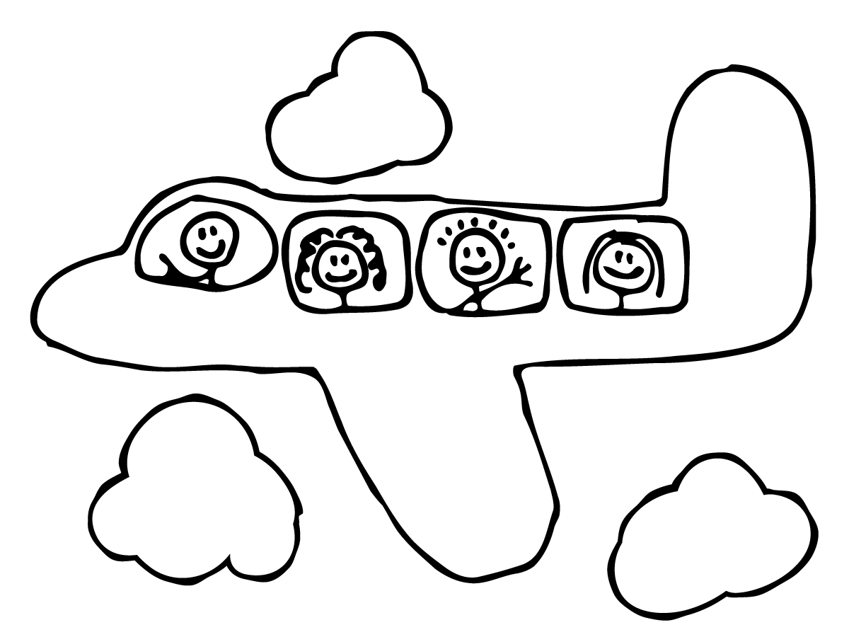 Free Printable Airplane Coloring Pages For Kids - Clipart library 