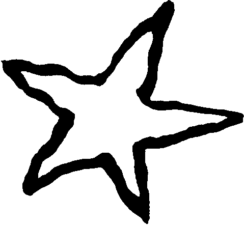 Star Clip Art Black And White - Clipart library
